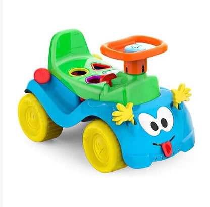 Totokinha Carrinho Andador Bolinha Infantil Azul